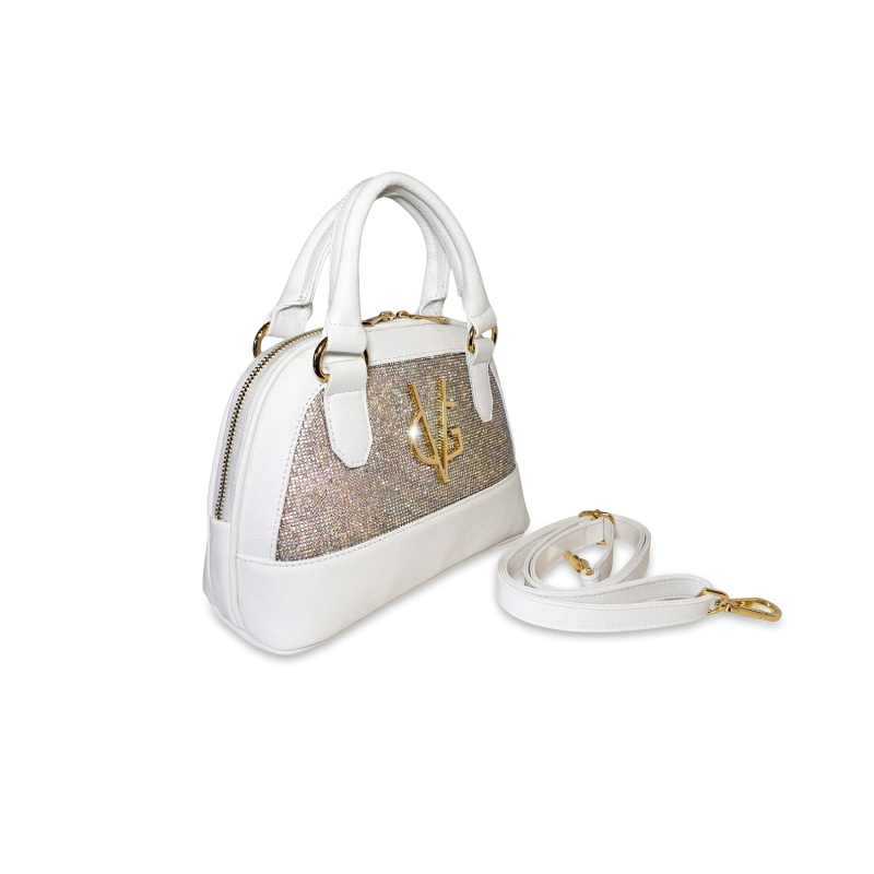 VG Bugatti media bianco camelia & cristalli