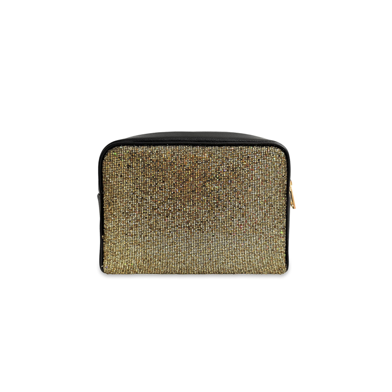 Wonderful Christmas -  Beauty case glitter gold