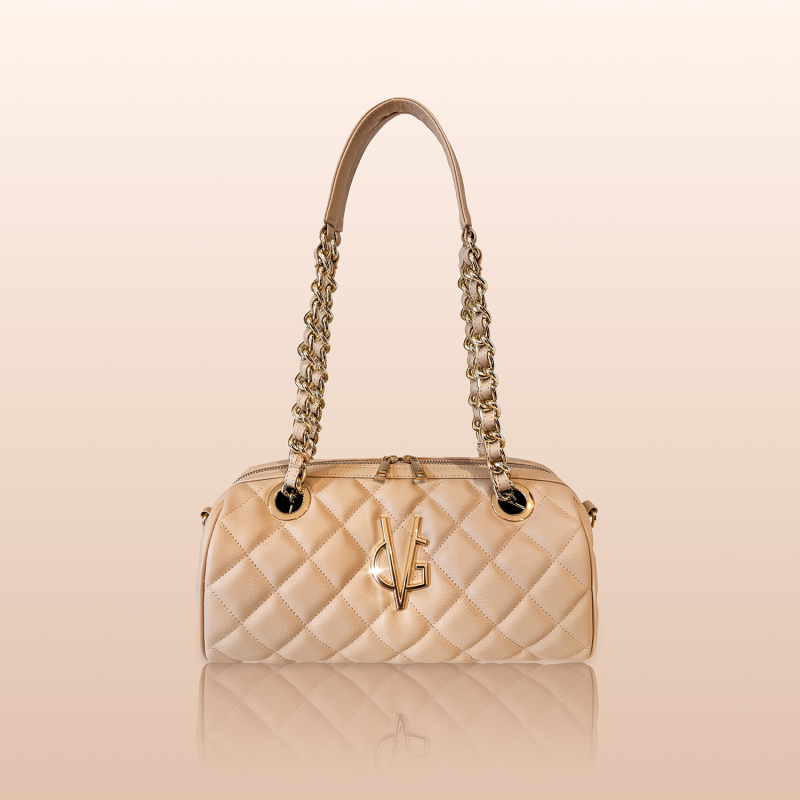 VG Borsa Bouling trapuntata albicocca