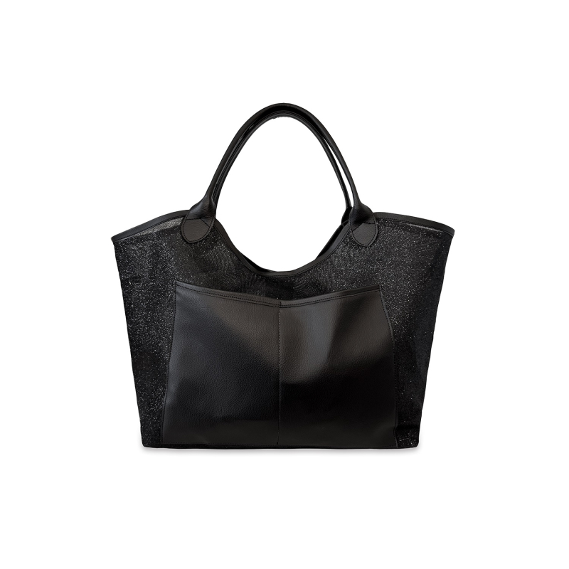 VG Shopper rafia nera