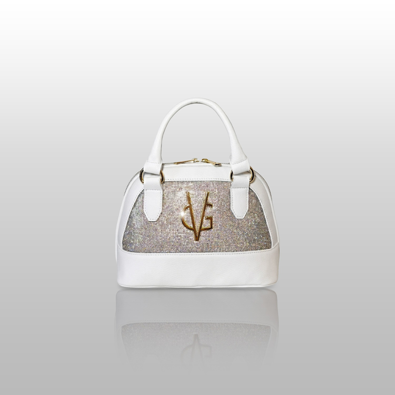 VG Bugatti media bianco camelia & cristalli