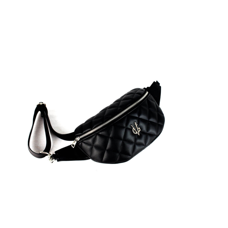 VG black quilted pouch