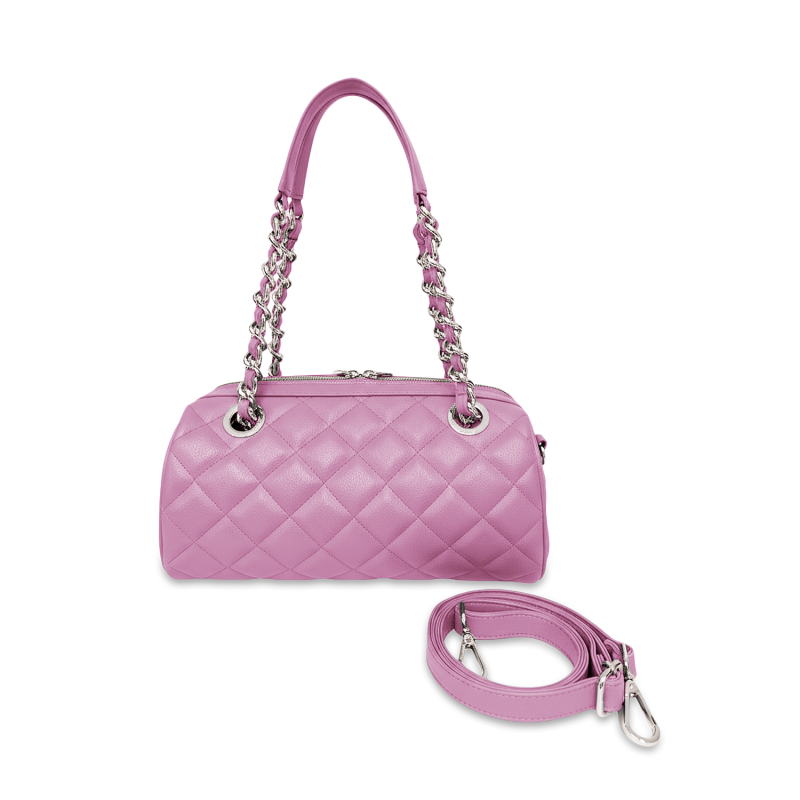 VG Borsa Bowling trapuntata lavanda