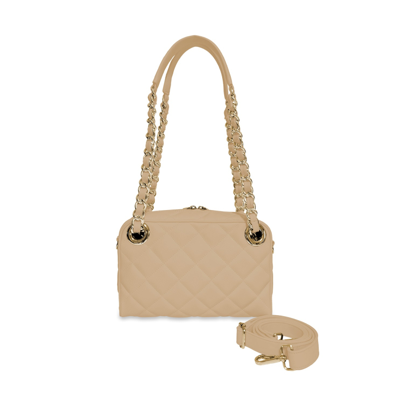 VG Valentine Bonheur piccola - Borsa a spalla albicocca & cristalli