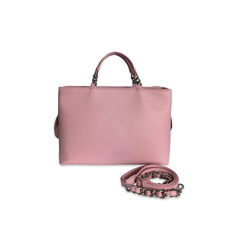 VG Borsa Camelia grande rosa couture