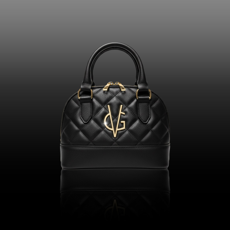 VG Bugatti media trapuntata nera