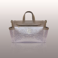 FIRST LOVE COLLECTION - Borsa passeggino glitter cipria scuro