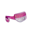 VG Marsupio  fucsia, borchie & cristalli