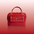 Wonderful Christmas -  Bauletto saffiano medio rosso