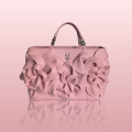 VG Borsa Camelia grande rosa couture