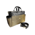 Wonderful Christmas - Borsa passeggino glitter gold