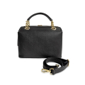 Wonderful Christmas -  Bauletto saffiano medio nero