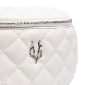 VG White quilted pouch