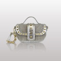 VG WHITE CHRISTMAS - Borsa piccola argento & cristalli