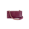 VG VBAG -Baguette lucida Red Cherry Chevron