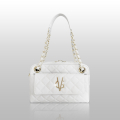 VG Valentine Bohneur Grande - Borsa a spalla  bianco camelia