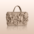 VG Borsa Camelia grande cipria scuro couture