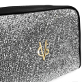 FIRST LOVE COLLECTION - Beauty case glitter grigio