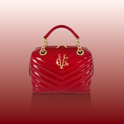 VG  - Bauletto medio lucido True Red Chevron