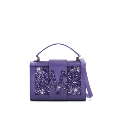 VG Small glitter purple handbag