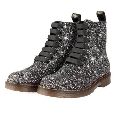 VG Grey glitter boots