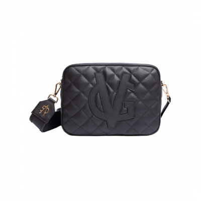 VG Shoulder Bag Quilted Black