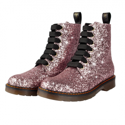 VG Light pink glitter boots